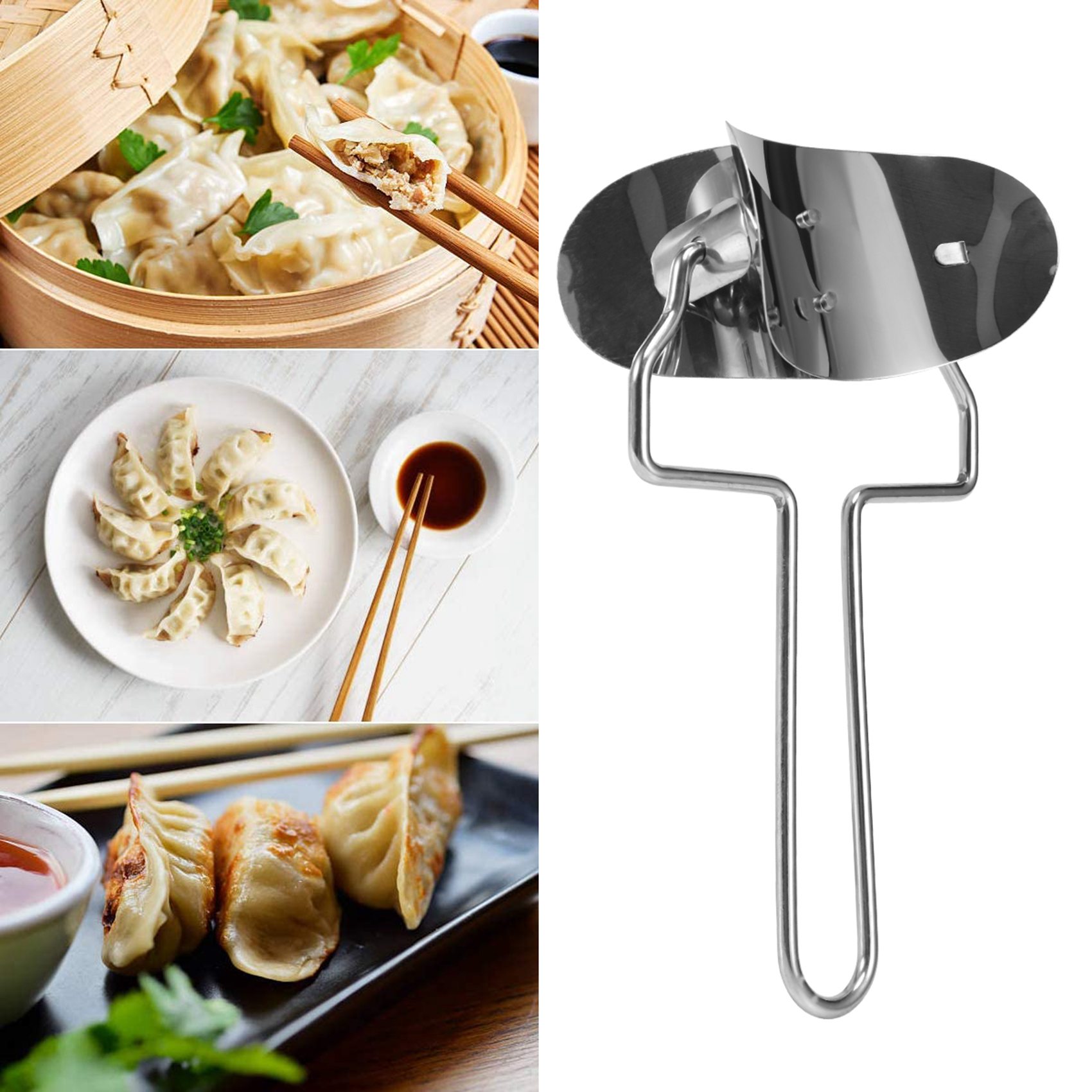 FAST-Dumplings Maker 8 Pcs, Pr - Gyoza Dumpling Maker recension och pris