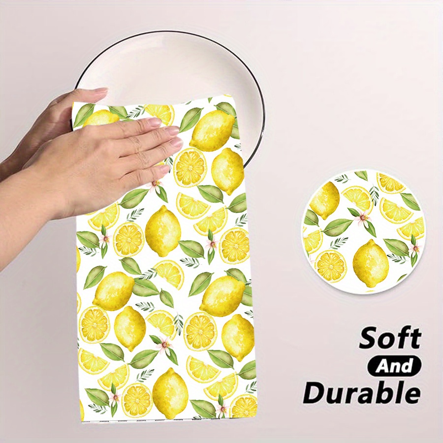 2Pcs, Lemon Wreath Kitchen Tow - Home Cooking Cookbook recension och pris