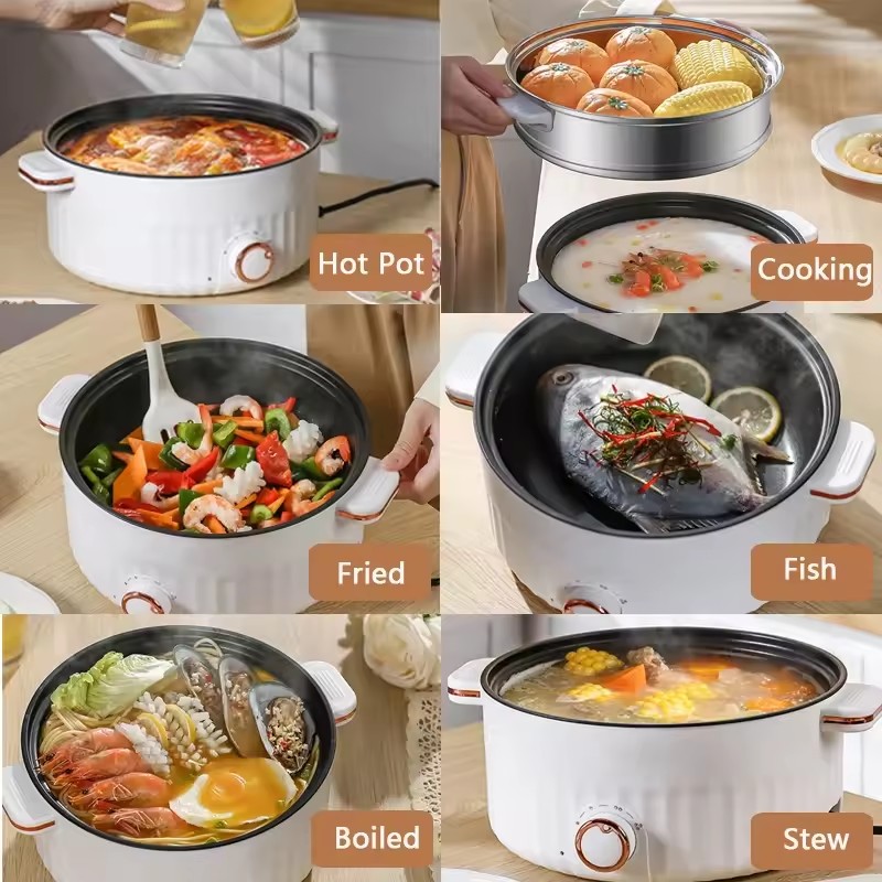 Electric Portable Multifunctio - Home Cooking Cookbook recension och pris