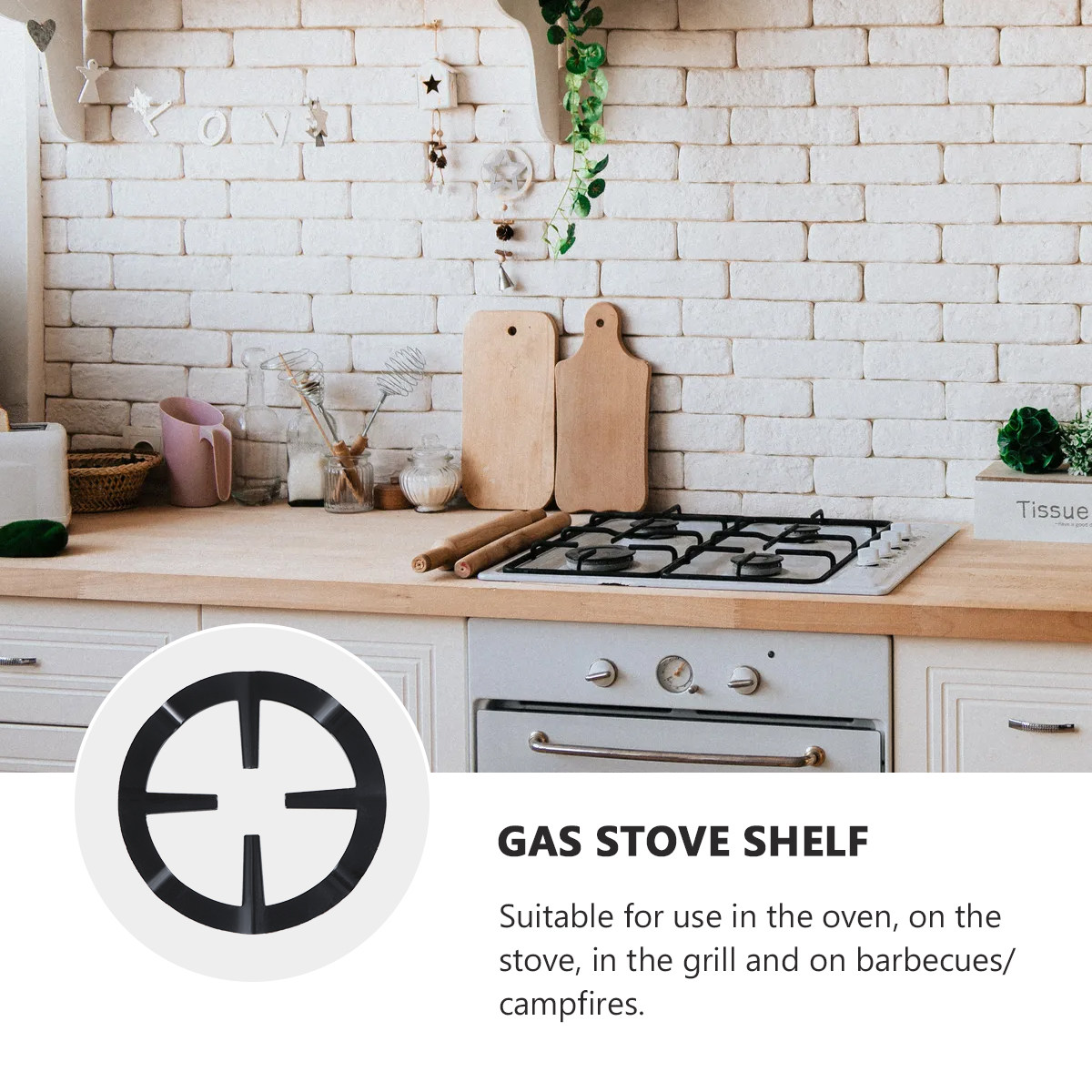 Pot Stove Stand Holder Pot Rac - Home Cooking Gas recension och pris