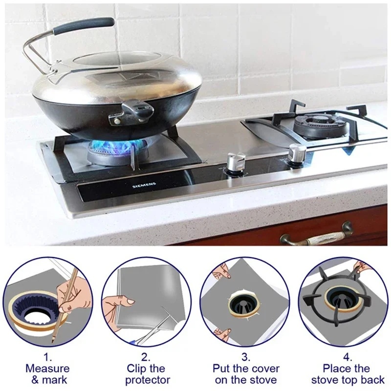 1-6PCS Reusable Clean Mat Pad  - Home Cooking Cookbook recension och pris