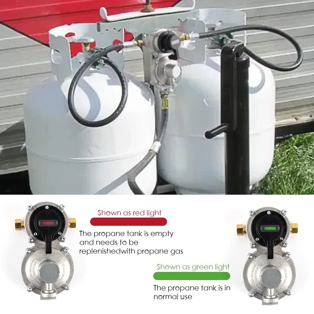2-Pack 2-Stage Auto Changeover - Home Cooking Gas recension och pris